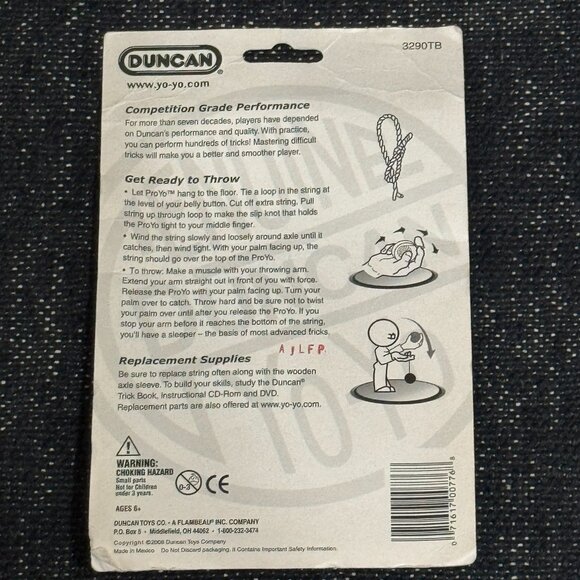 Duncan Proyo Yo-Yo and Spin Top Trick Book, 3290TB - Picture 10 of 10